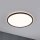 Paulmann 70999 - Panneau à intensité variable LED/22W ATRIA 230V 3000K d. 42 cm noir