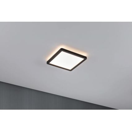 Paulmann 71000 - LED/11,2W Bevestigd lichtpaneel ATRIA 230V 3000K 19x19 cm zwart