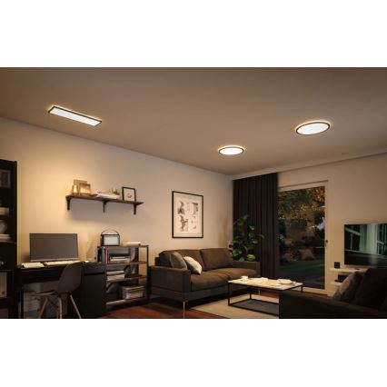 Paulmann 71002 - LED/22W Dimbaar lichtpaneel ATRIA 230V 3000K 42x42 cm zwart
