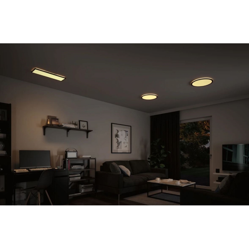 Paulmann 71002 - LED/22W Dimbaar lichtpaneel ATRIA 230V 3000K 42x42 cm zwart