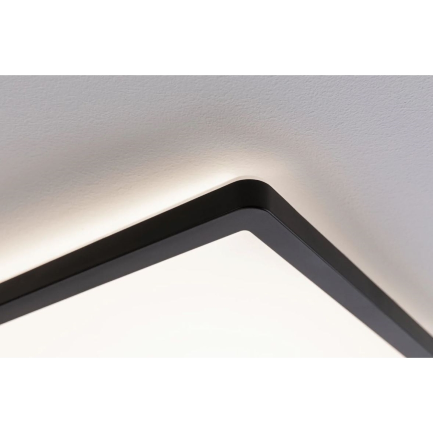 Paulmann 71002 - LED/22W Dimbaar lichtpaneel ATRIA 230V 3000K 42x42 cm zwart