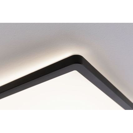 Paulmann 71003 - Panneau à intensité variable LED/22W ATRIA 230V 3000K 20x58 cm noir