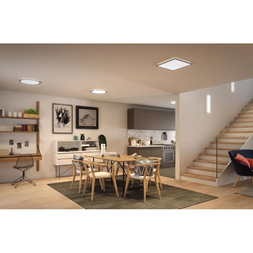 Paulmann 71009 - LED/22W Dimbaar lichtpaneel ATRIA 230V 4000K 42x42 cm mat chroom
