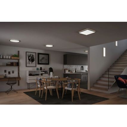 Paulmann 71009 - LED/22W Dimbaar lichtpaneel ATRIA 230V 4000K 42x42 cm mat chroom