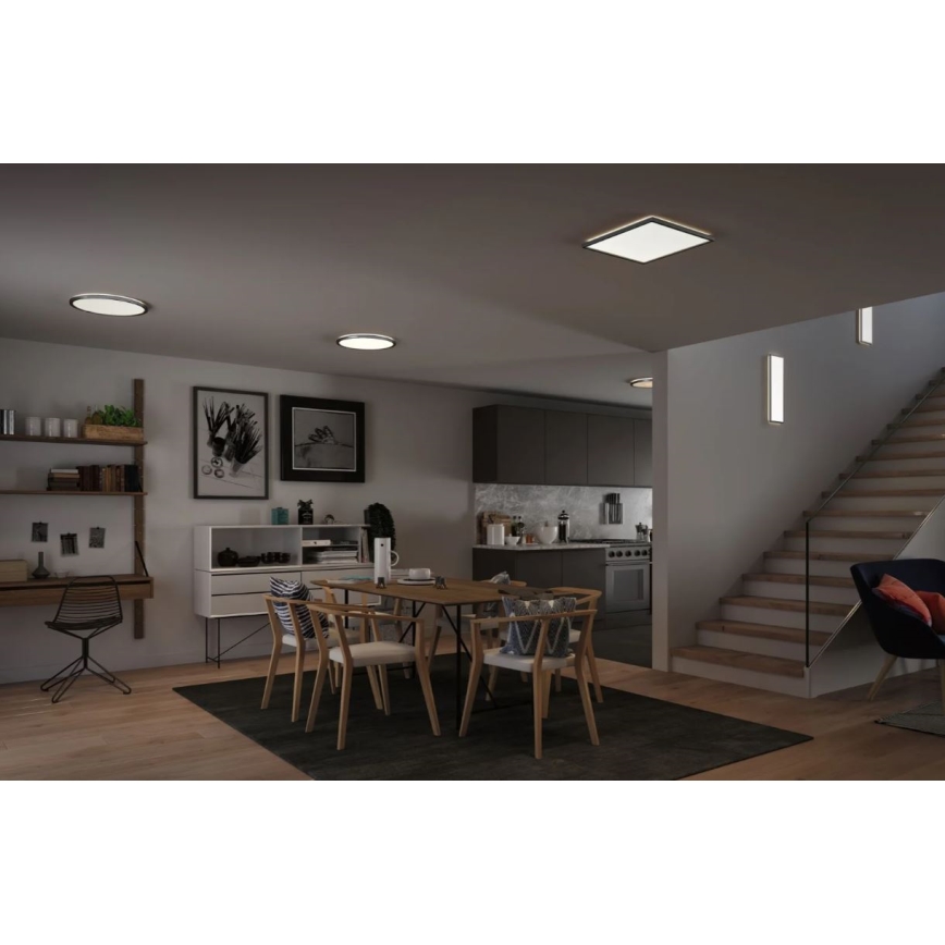 Paulmann 71009 - LED/22W Dimbaar paneel ATRIA 230V 4000K 42x42 cm mat chroom