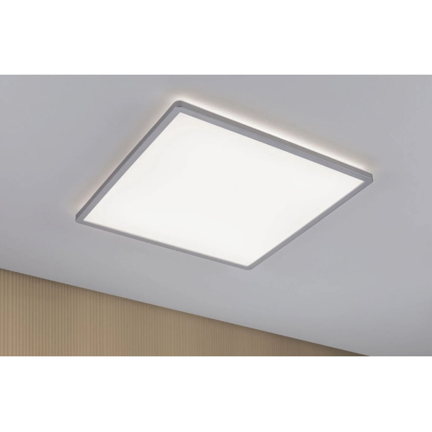 Paulmann 71009 - LED/22W Dimbaar paneel ATRIA 230V 4000K 42x42 cm mat chroom