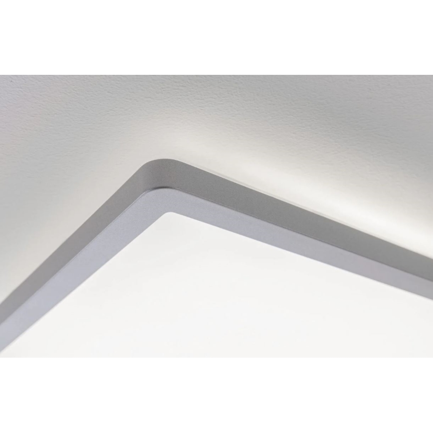 Paulmann 71009 - LED/22W Dimbaar paneel ATRIA 230V 4000K 42x42 cm mat chroom