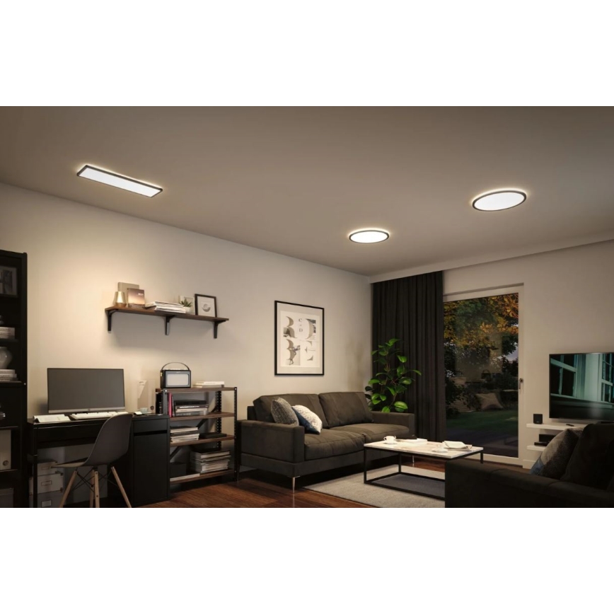 Paulmann 71016 - LED/22W Dimbaar lichtpaneel ATRIA 230V 4000K 42x42 cm zwart