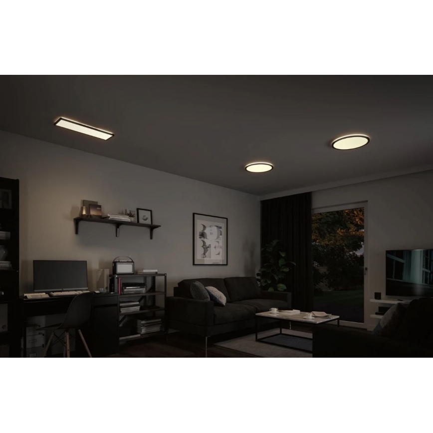 Paulmann 71016 - LED/22W Dimbaar lichtpaneel ATRIA 230V 4000K 42x42 cm zwart