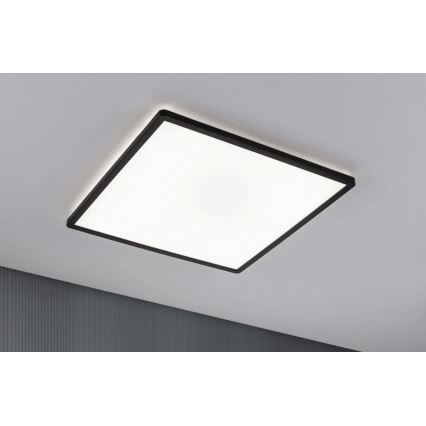 Paulmann 71016 - LED/22W Dimbaar paneel ATRIA 230V 4000K 42x42 cm zwart