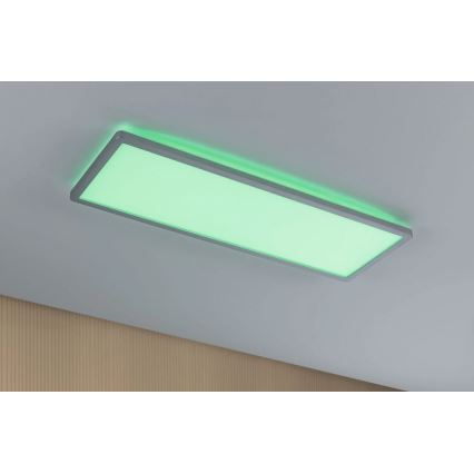 Paulmann 71020 - LED/20W RGBW Dimbaar lichtpaneel ATRIA 230V 4000K 20x58 cm + afstandsbediening