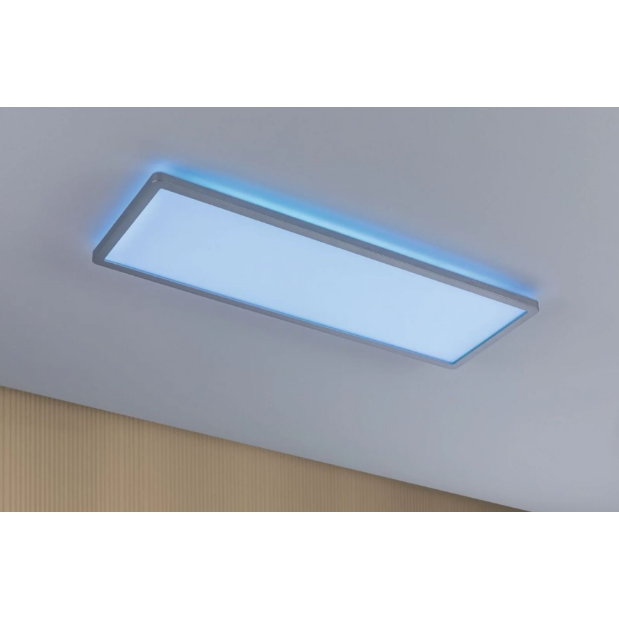 Paulmann 71020 - LED/20W RGBW Dimbaar lichtpaneel ATRIA 230V 4000K 20x58 cm + afstandsbediening