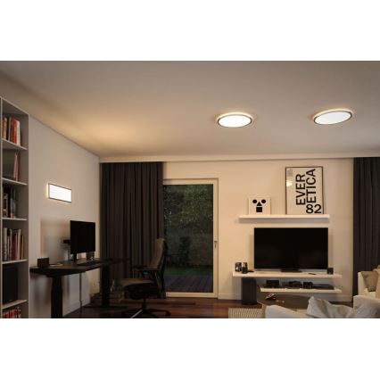 Paulmann 71020 - Panneau à intensité variable LED/20W RGBW ATRIA 230V 4000K 20x58 cm + télécommande