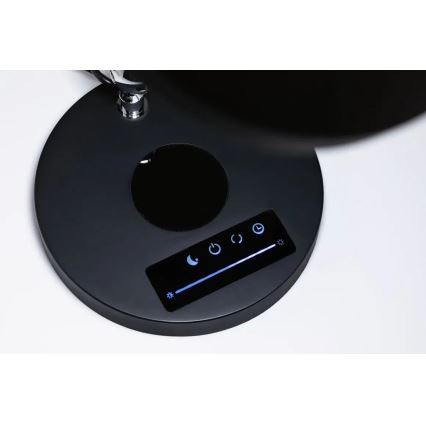 Paulmann 78010 - LED/11W Lampe de table tactile à intensité variable NUMIS 230V 2700/4000/6500K noir