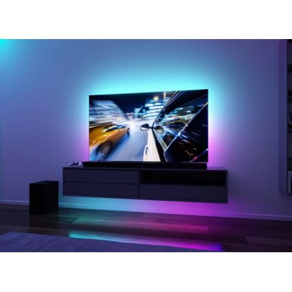 Paulmann 78880 - LED/3,5W RGB Dimbare strip voor TV 2m ZOLL 5V + afstandsbediening