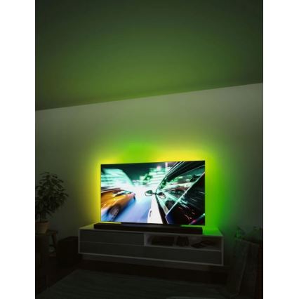 Paulmann 78880 - LED/3,5W RGB Dimbare strip voor TV 2m ZOLL 5V + afstandsbediening