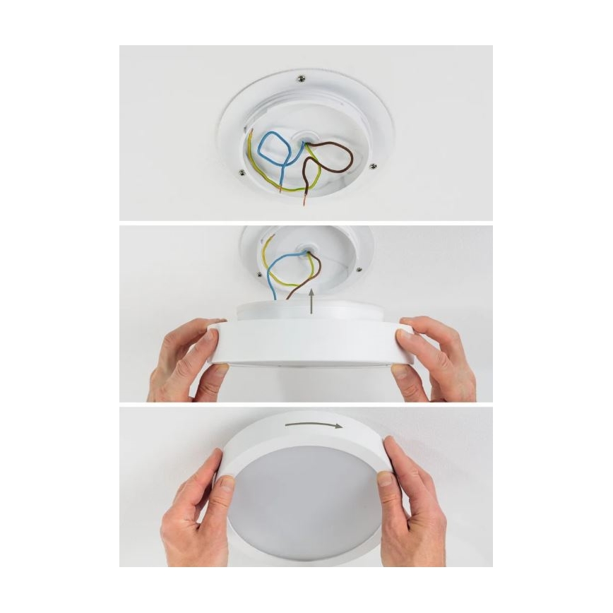 Paulmann 78923 - LED/13W IP44 Dimbare badkamer plafondlamp AVIAR 230V