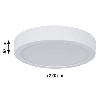 Paulmann 78923 - LED/13W IP44 Dimbare badkamer plafondlamp AVIAR 230V