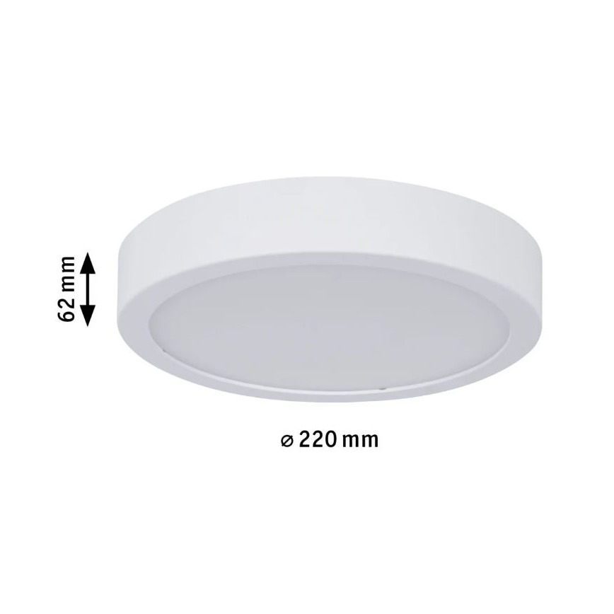 Paulmann 78923 - LED/13W IP44 Dimbare badkamer plafondlamp AVIAR 230V