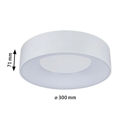 Paulmann 78946 - LED/16W IP44 Badkamer plafondlamp CASCA 230V