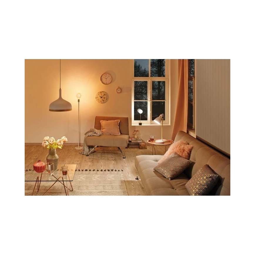 Paulmann 79615 - 1xE27/20W Lampen standaard NORDIN 230V
