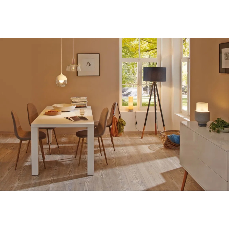 Paulmann 79633 - 1xE27/20W Staande Lamp RURIK 230V