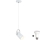 Paulmann 79767 - LAVEA LED-pendel 1xE27/8W, 230V, wit