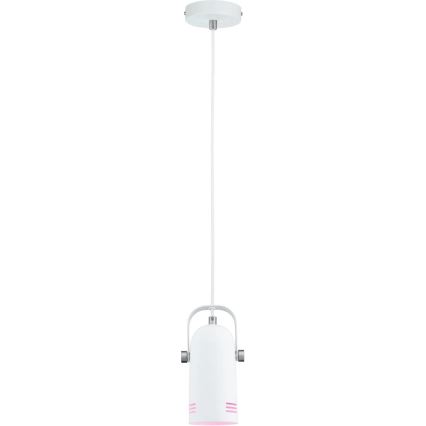 Paulmann 79767 - Suspension LAVEA LED RGBW 1xE27/9W sur câble 230 V blanche
