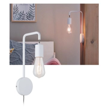 Paulmann 79811 - 1xE27/40W Wandlamp CALVANI 230V wit