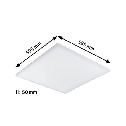 Paulmann 79822 - LED/34W Dimbare plafondlamp VELORA 230V