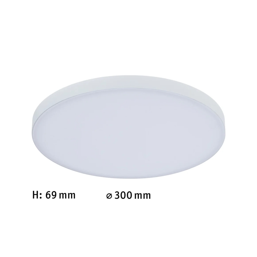 Paulmann 79899 - LED RGBW/16,5W Plafonnier à intensité variable SMART VELORA 230V