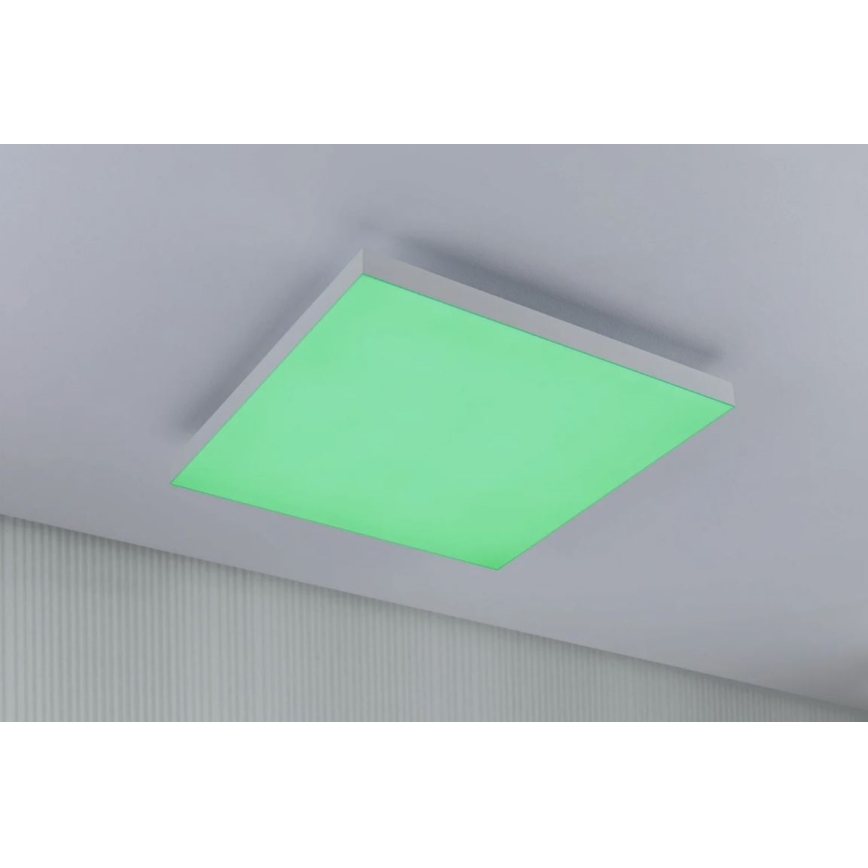 Paulmann 79905 - LED/19W RGBW Plafonnier à intensité variable VELORA 230V 3000-6500K + télécommande