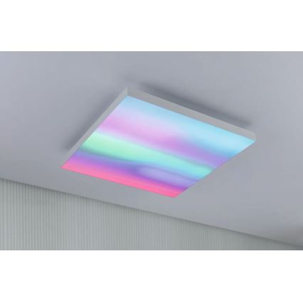 Paulmann 79905 - LED/19W RGBW Dimbaar plafondlamp VELORA 230V 3000-6500K + afstandsbediening