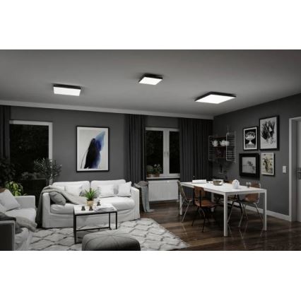 Paulmann 79909 - LED/31W RGBW Plafonnier à intensité variable VELORA 230V 3000-6500K + télécommande