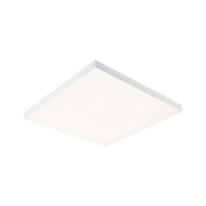 Paulmann 79910 - LED/31W RGBW Plafonnier dimmable LORIA 230V 3000-6500K 59,5x59,5 cm blanc + télécommande