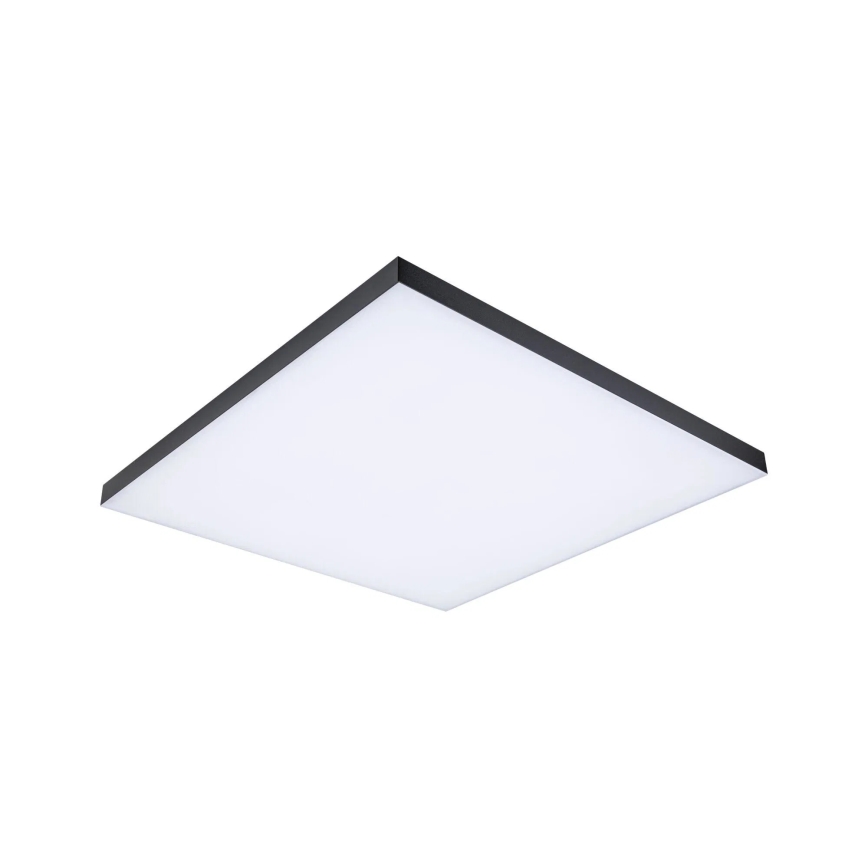 Paulmann 79913 - LORIA LED/31W RGBW dimbare plafondlamp 230V 3000-6500K 59,5x59,5 cm zwart + afstandsbediening