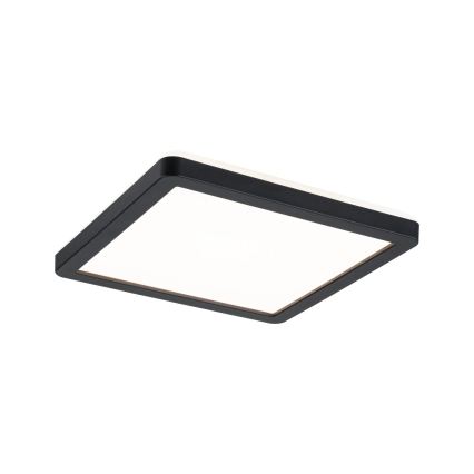 Paulmann 79920 - LED/11,2W dimbaar paneel ATRIA 230V 3000K 19x19 cm zwart