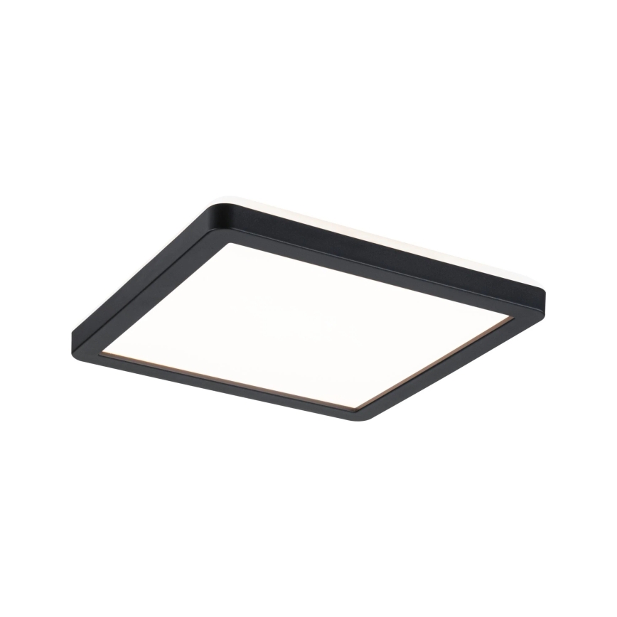 Paulmann 79920 - LED/11,2W dimbaar paneel ATRIA 230V 3000K 19x19 cm zwart