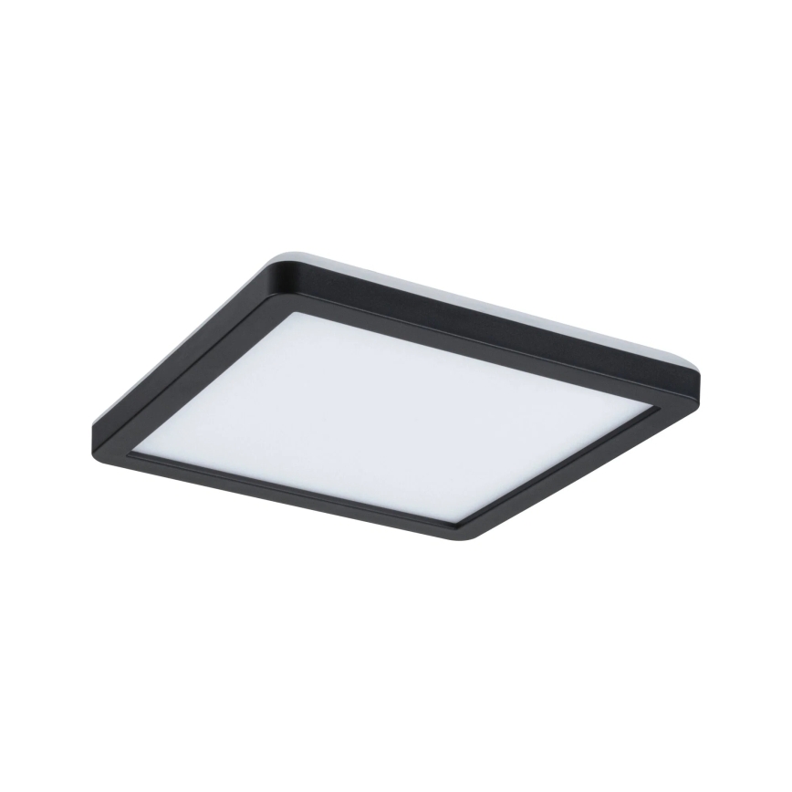 Paulmann 79920 - LED/11,2W dimbaar paneel ATRIA 230V 3000K 19x19 cm zwart