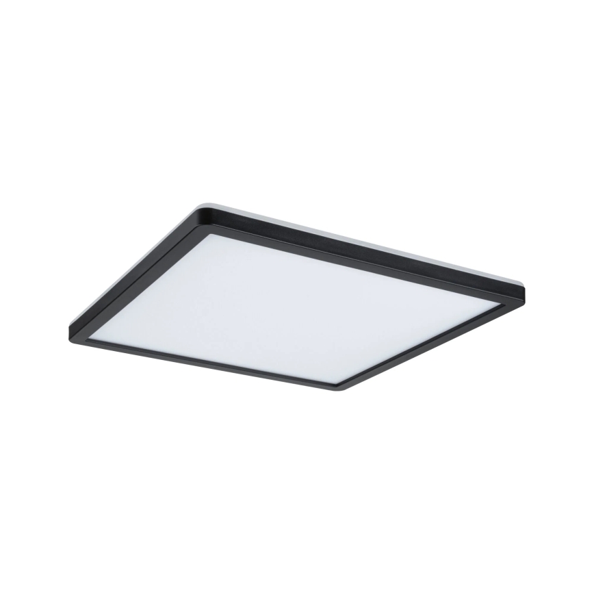 Paulmann 79921 - Panneau LED dimmable 16W ATRIA 230V 3000K 29,3x29,3 cm noir