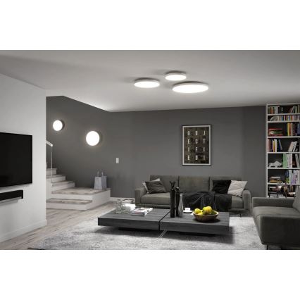 Paulmann 79928 - LED/22W Plafonnier dimmable LORIA 230V 2700-6500K Ø 40 cm blanc