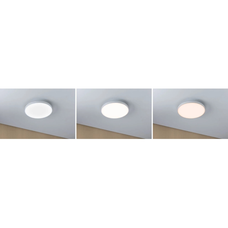 Paulmann 79931 - Plafonnier LED dimmable 16,5W IP44 LORIA 230V 2700-6500K