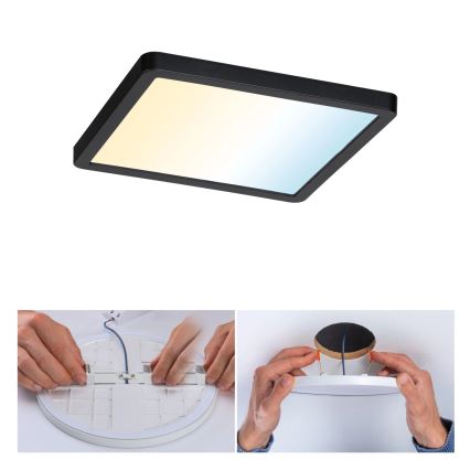 Paulmann 79966 - VARIFIT AREO 13W LED inbouwarmatuur voor badkamer, dimbaar, IP44, 230V, 3000-6500K
