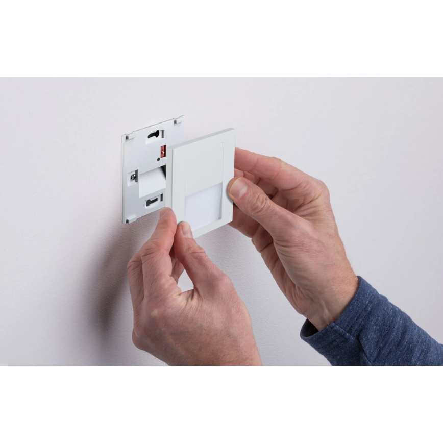 Paulmann 79999 - LED/1W Traplamp TSARO 230V Follow/wit