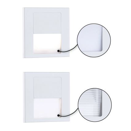 Paulmann 79999 - LED/1W Traplamp TSARO 230V Follow/wit