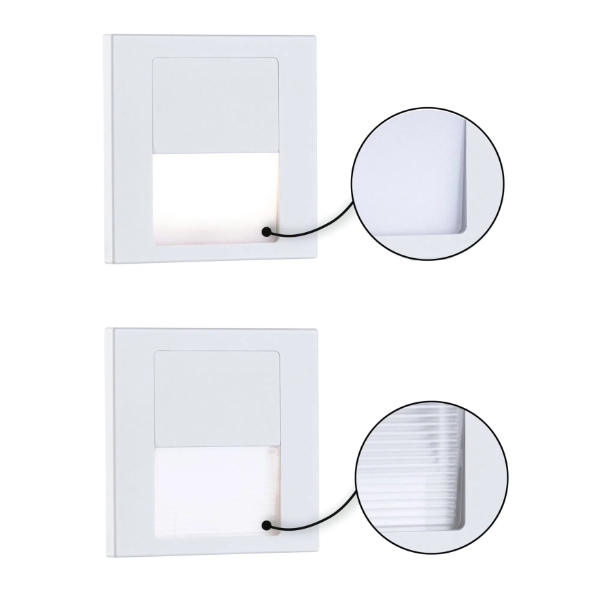 Paulmann 79999 - LED/1W Traplamp TSARO 230V Follow/wit