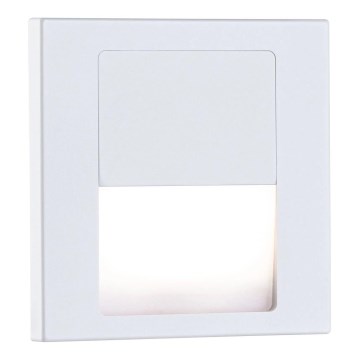 Paulmann 79999 - Spot d'escalier LED/1W TSARO 230V Follow/blanc