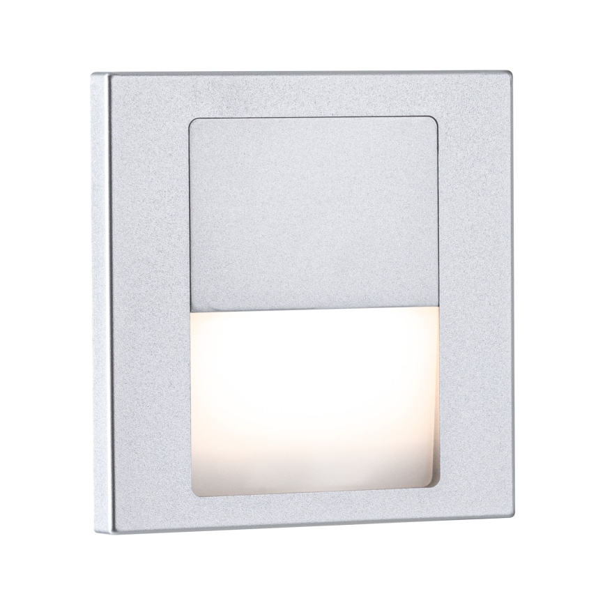 Paulmann 80000 - LED/1W Traplamp TSARO 230V Follow/mat chroom
