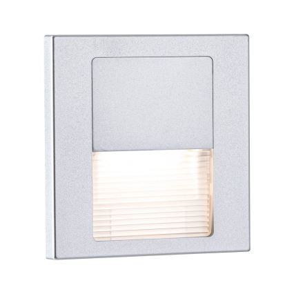 Paulmann 80000 - LED/1W Traplamp TSARO 230V Follow/mat chroom