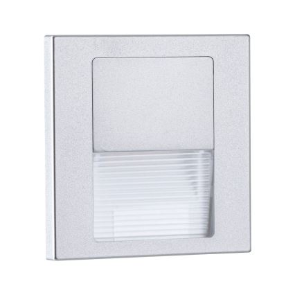 Paulmann 80000 - LED/1W Traplamp TSARO 230V Follow/mat chroom
